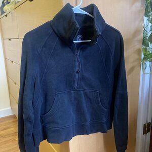 lululemon Funnel Neck Cropped Scuba Half-zip